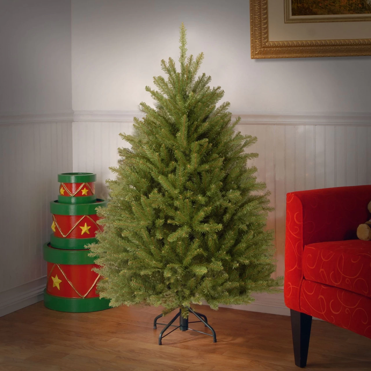 4’ Dunhill Fir Artificial Christmas Tree - Unlit 4 4’ Dunhill Fir Artificial Christmas Tree - Unlit - Image 2