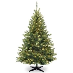6’ Pre-lit Kincaid Spruce Artificial Christmas Tree –Clear Lights