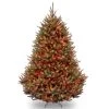 7.5’ Pre-Lit Natural Fraser Full Fir Artificial Christmas Tree - Multi-Color Light