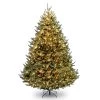 9’ Pre-Lit Full Fir Hinged Artificial Christmas Tree – Clear Lights -Christmas Decoration Store dnat naffmh1 90lo s2 1 50322.1667656820
