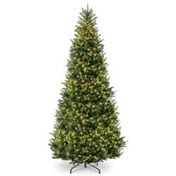 10’ Pre-Lit Natural Fraser Medium Fir Artificial Christmas Tree - Clear Lights
