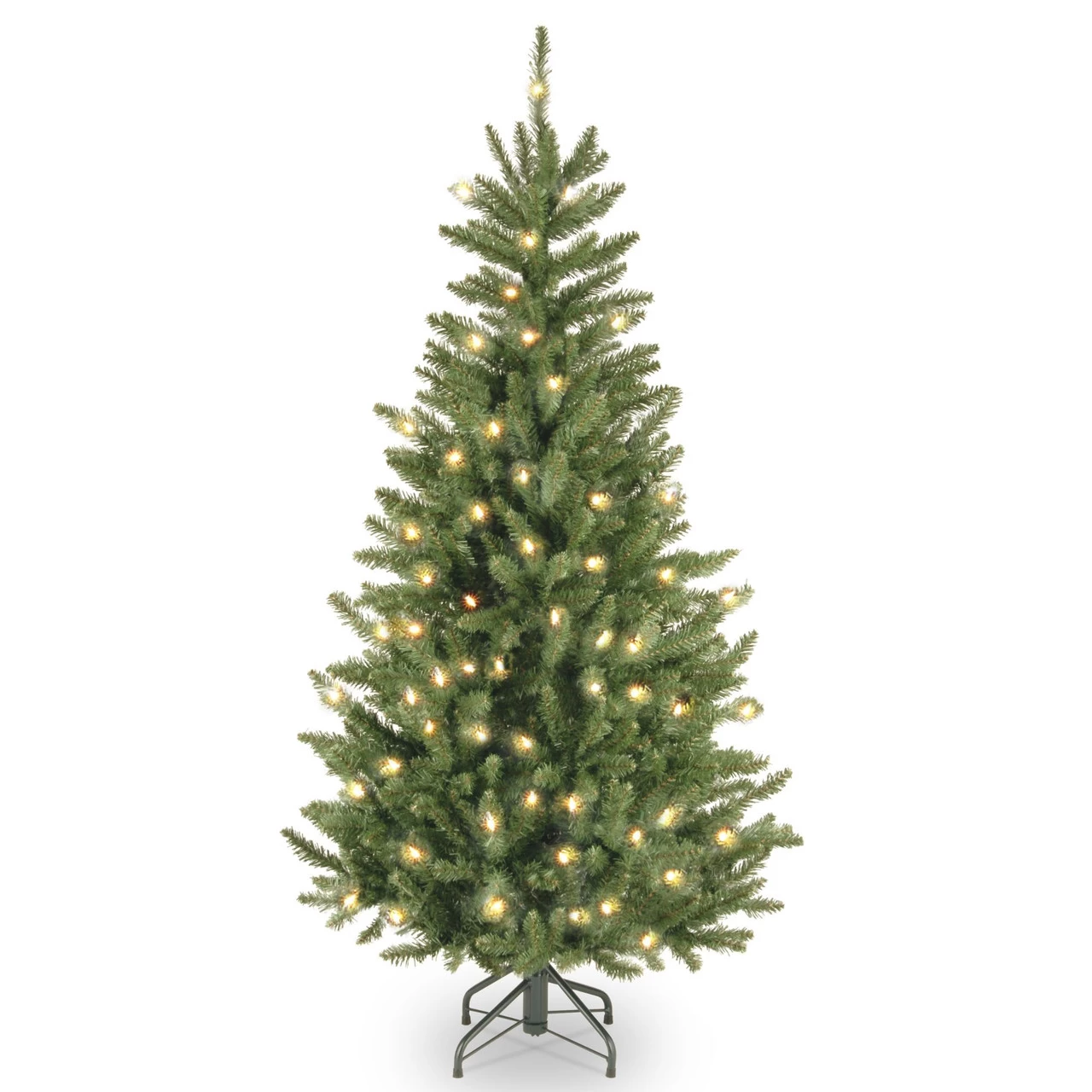 4.5’ Pre-Lit Natural Fraser Fir Artificial Christmas Tree - Clear Lights 3 4.5’ Pre-Lit Natural Fraser Fir Artificial Christmas Tree - Clear Lights