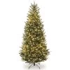 6.5’ Pre-Lit Natural Fraser Slim Fir Artificial Christmas Tree - Clear Lights -Christmas Decoration Store dnat naffslh1 65lo 1 91103.1667536248