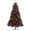 7.5’ Pre-Lit North Valley Black Spruce Artificial Christmas Tree - Clear Lights -Christmas Decoration Store dnat nrvk7 300 75 1 55402.1667656828