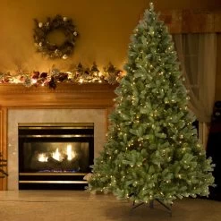 7’ Pre-Lit Downswept Douglas Fir Artificial Christmas Tree - Clear Lights -Christmas Decoration Store dnat pedd1 312 70 3 90803.1667576104