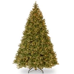 10β Pre-Lit Downswept Fir Artificial Christmas Tree - Clear Lights