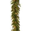 9' X 10" Pre-Lit Frasier Grande Artificial Christmas Garland - Clear Lights