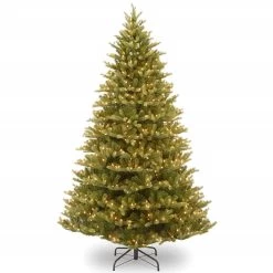7.5’ Pre-Lit Normandy Fir Artificial Christmas Tree - Clear Lights
