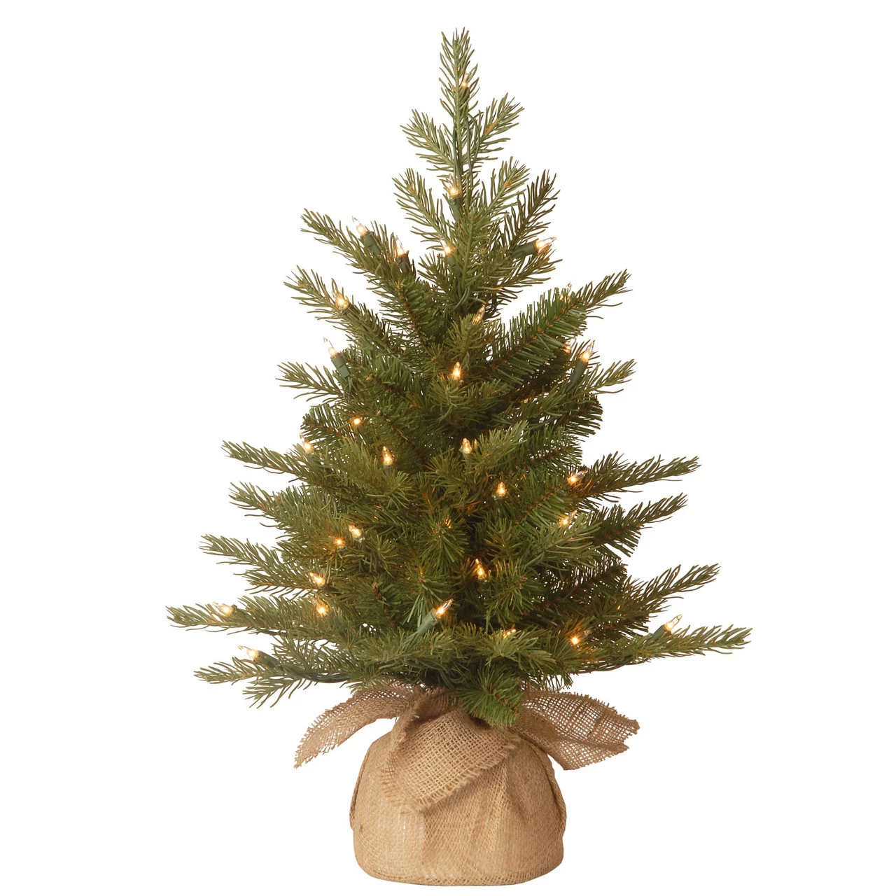 2' Pre-Lit Potted Nordic Spruce Full Artificial Christmas Tree – Clear Lights 3 2' Pre-Lit Potted Nordic Spruce Full Artificial Christmas Tree – Clear Lights