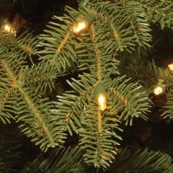 7.5’ Pre-Lit Ridgedale Fir Artificial Christmas Tree – Warm White LED Lights -Christmas Decoration Store dnat perl1 w08 75 3 48091.1667491077