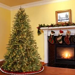 7.5’ Pre-Lit Tiffany Fir Artificial Christmas Tree – Clear Lights -Christmas Decoration Store dnat petf3 300 75 2 96988.1667658046