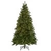 7.5' Pre-Lit Victoria Spruce Medium Artificial Christmas Tree, Clear Lights -Christmas Decoration Store dnat pevr8 300 75 08830.1667535635
