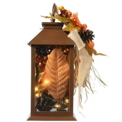 12" LED Lighted Fall Harvest Sunflower Lantern -Christmas Decoration Store dnat rah sk2533a 1 5 00189.1667517613