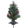18" Pre-Lit Crestwood Spruce Battery Operated Full Artificial Christmas Tree – Multicolor LED Lights -Christmas Decoration Store dnat szcw7 126 18 1 1 41183.1667574260