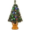 3' Pre-lit Potted Fiber Optic Medium Artificial Christmas Tree - Multicolor LED Lights -Christmas Decoration Store dnat szex7 158l 36 1 77551.1667574274
