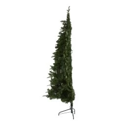 7’ Pre-Lit Grand Teton Artificial Half Wall Christmas Tree, Clear LED Lights -Christmas Decoration Store dnnl20t2001 5 35024.1680198125