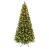 7.5' Pre-lit Virginia Pine Artificial Christmas Tree, Clear Lights