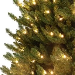 7.5' Pre-lit Canadian Balsam Fir Artificial Christmas Tree - Clear LED Lights -Christmas Decoration Store dpul cbm 75qlw10 3 72123.1667576847