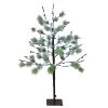 3ft Pre-Lit Pencil Fir Artificial Christmas Tree - Twinkling Warm White LED Lights -Christmas Decoration Store dpul lw18 od54 1 09219.1667581739
