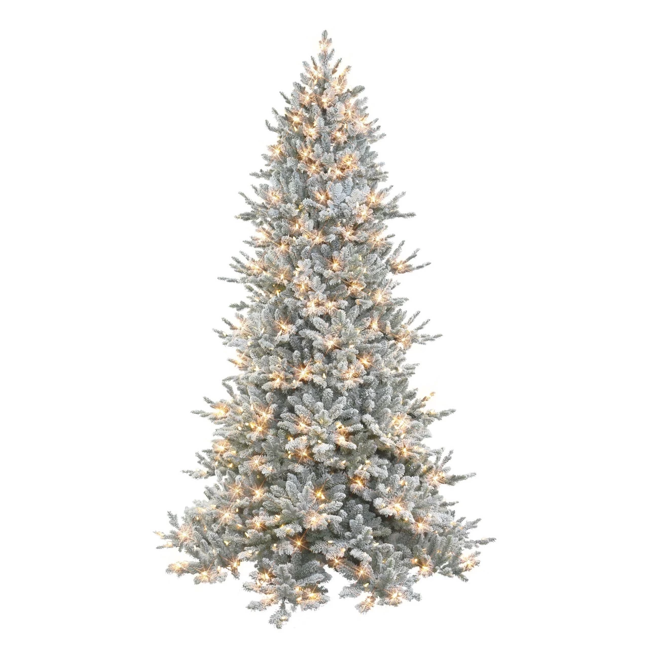 7.5' Pre-lit Flocked Royal Majestic Douglas Fir Downswept Artificial Christmas Tree, Color Select LED Lights 5 7.5' Pre-lit Flocked Royal Majestic Douglas Fir Downswept Artificial Christmas Tree, Color Select LED Lights - Image 3