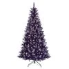 6.5 Pre-Lit Fashion Purple Artificial Christmas Tree With Clear Incandescent Lights