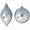 Set Of 6 Blue And Silver Glass Metallic Ice Sequin Ball & Kismet Ornament, 4"-6" 1 Set Of 6 Blue And Silver Glass Metallic Ice Sequin Ball & Kismet Ornament, 4"-6" -Christmas Decoration Store drirb mtx56410 blue 1 23674.1667666307