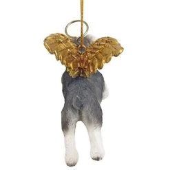4" Flying Mini Schnauzer Hand Painted Holiday Ornament -Christmas Decoration Store dtosc20jh170719 4 55929.1667475174