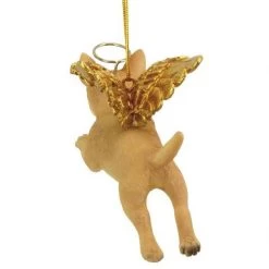 4" Flying Chihuahua Hand Painted Holiday Ornament -Christmas Decoration Store dtosc20jh170723 4 23425.1667615112