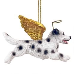 4" Flying Dalmatian Hand Painted Holiday Ornament -Christmas Decoration Store dtosc20jh170725 5 31554.1667615117