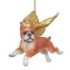 4" Flying Boxer Dog Hand Painted Holiday Ornament -Christmas Decoration Store dtosc20jh170732 25244.1667615123