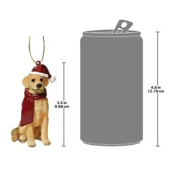 3.5" Golden Retriever Dog Christmas Ornament -Christmas Decoration Store dtosc jh576305 3 45388.1667615237