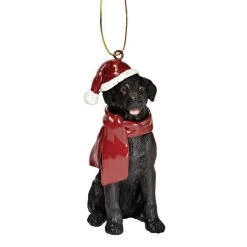 3.5" Labrador Retriever Dog Christmas Ornament