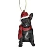 3.5" Black French Bulldog Dog Christmas Ornament -Christmas Decoration Store dtosc jh576324 1 21345.1667614657