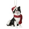 3.5" Border Collie Dog Christmas Ornament -Christmas Decoration Store dtosc jh576341 1 37259.1667614697