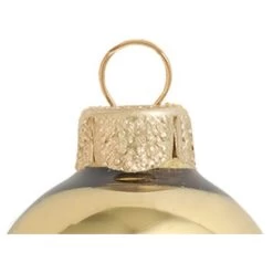 4ct Shiny Antique Gold Glass Ball Christmas Ornaments 4.75" (120mm) -Christmas Decoration Store dwhi 27516 03 64382.1667684607