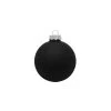 28ct Black Glass Matte Christmas Ball Ornaments 2" (50mm) -Christmas Decoration Store dwhi 27522 1 76644.1667684701