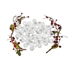 40ct Clear Transparent Glass Shiny Christmas Ball Ornaments 1.25" (30mm) -Christmas Decoration Store dwhi 27810 2 74210.1687365880