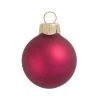 12ct Berry Red Matte Glass Christmas Ball Ornaments 2.75" (70mm) -Christmas Decoration Store dwhi 28593 1 39066.1667685153