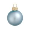 12ct Sky Blue Matte Glass Christmas Ball Ornaments 2.75" (70mm) -Christmas Decoration Store dwhi 28853 01 09889.1667656031