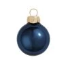 2ct Midnight Blue Pearl Glass Christmas Ball Ornaments 6" (150mm) -Christmas Decoration Store dwhi 28897 1 39377.1667685149