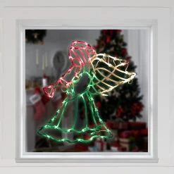 18" Lighted Trumpeting Angel Christmas Window Silhouette Decoration -Christmas Decoration Store fqkwmtna5t0t7jl1hbtcqychztnliphj 74042.1667655402
