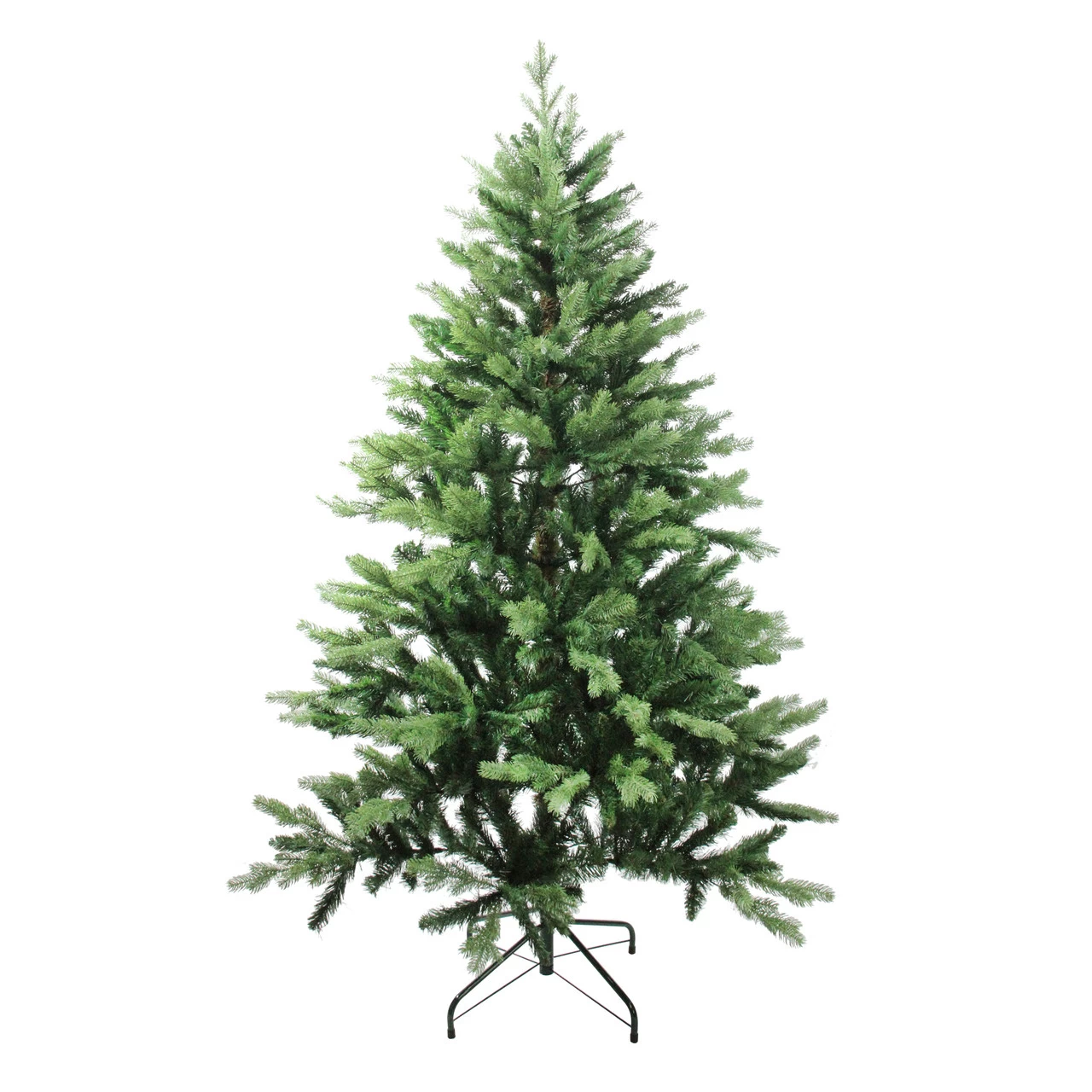 7' Mixed Eden Pine Artificial Christmas Tree - Unlit 4 7' Mixed Eden Pine Artificial Christmas Tree - Unlit - Image 2
