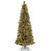 7’ Pre-Lit Glittering Pine Artificial Christmas Tree - Clear Lights -Christmas Decoration Store gb3 377p 70x 96177.1667573366