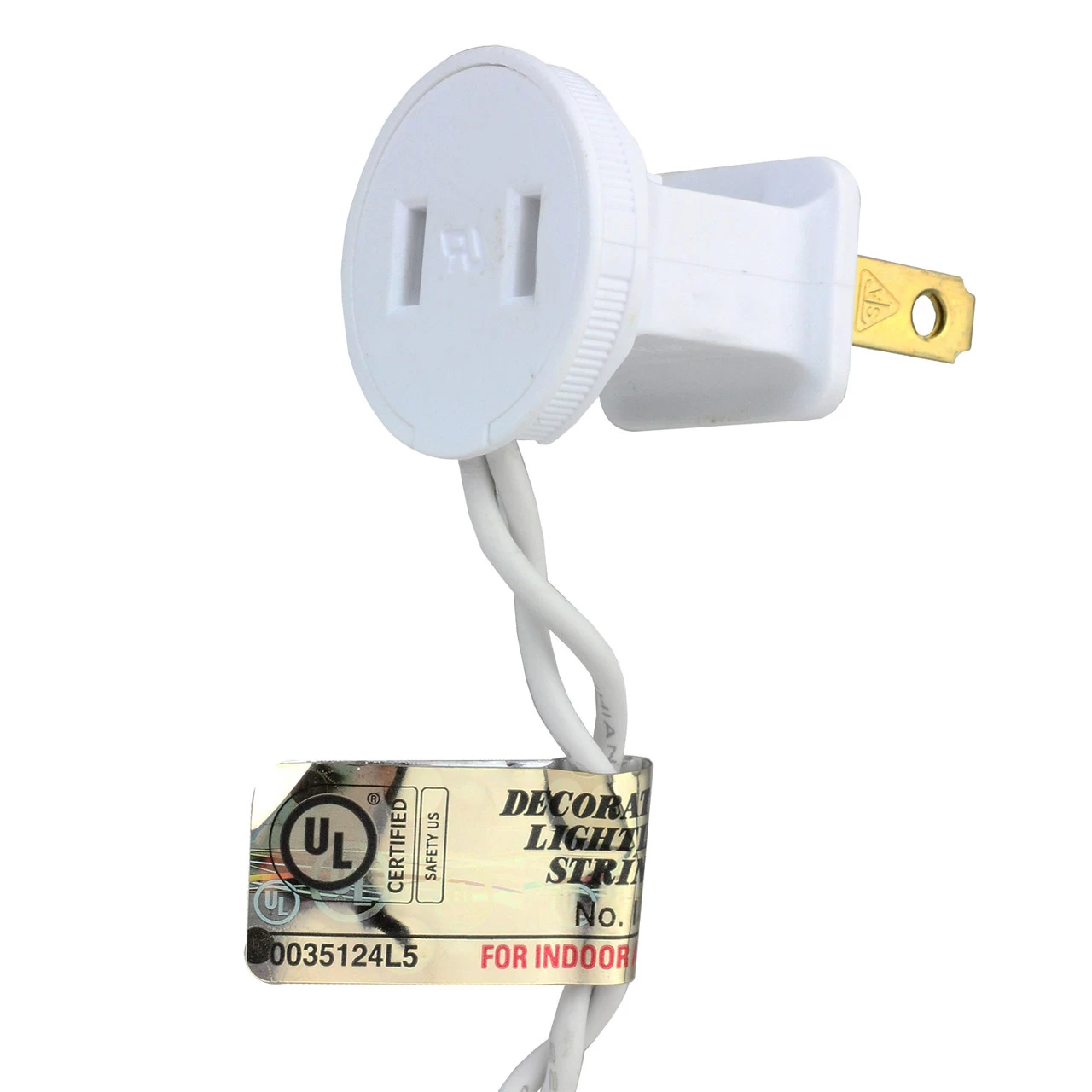 50 Multi-Color LED Wide Angle Christmas Lights - 16.25 Ft White Wire 4 50 Multi-Color LED Wide Angle Christmas Lights - 16.25 Ft White Wire - Image 2