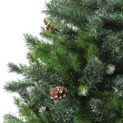4' Snowy Delta Pine With Pine Cones Full Artificial Christmas Tree - Unlit -Christmas Decoration Store ivhr35gjaocfkbgcz7gujdazr7198kgw 71028.1667520649