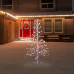 6' White Cascade Twig Tree Christmas Outdoor Decoration - Multi Lights -Christmas Decoration Store jrlhkpkzcn5asbawfsn38tzctf6lgcni 49799.1667657572