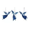 Club Pack Of 36 Blue Icy Crystal Religious Christmas Dancing Angel Ornaments 3.5"