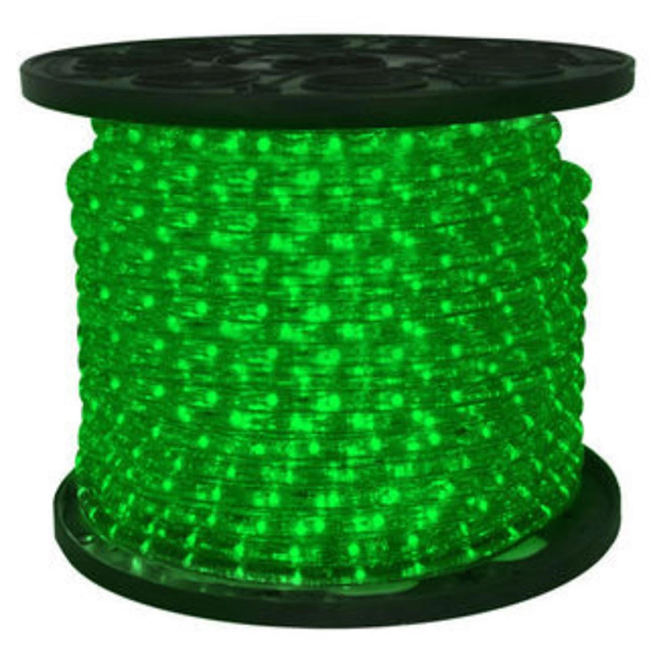 Green LED Commericial Grade Outdoor Christmas Rope Lights On A Spool - 288 Ft Clear Tube 6 Green LED Commericial Grade Outdoor Christmas Rope Lights On A Spool - 288 Ft Clear Tube - Image 4