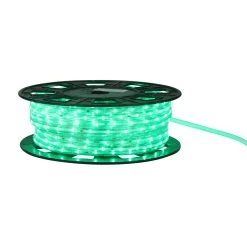 100' Green And Clear Commercial LED Outdoor Christmas Linear Tape Lights