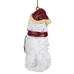 3.5" White Maltese Dog Christmas Ornament -Christmas Decoration Store maltese 4 88628.1667614957